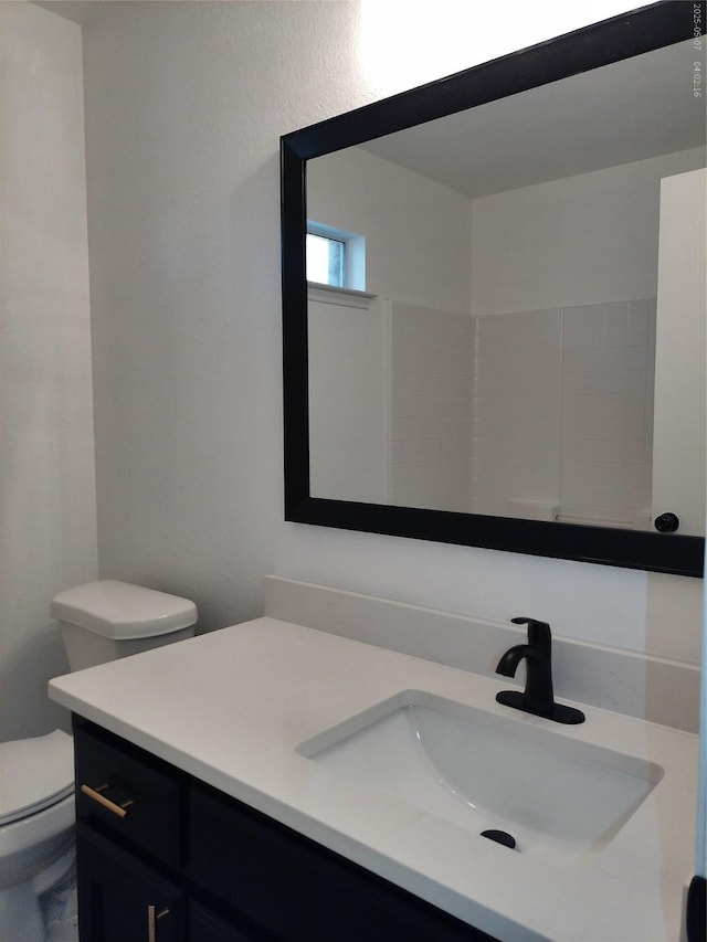 6025 Melanie Dr, Fort Worth, TX 76131 - bathroom with toilet and vanity