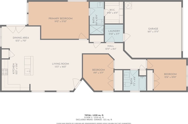 6025 Melanie Dr, Fort Worth, TX 76131 - home floor plan