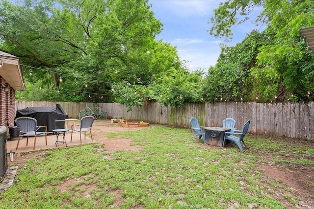 401 Mahon Hollow Dr, Waco, TX 76704 - view of yard featuring a patio area