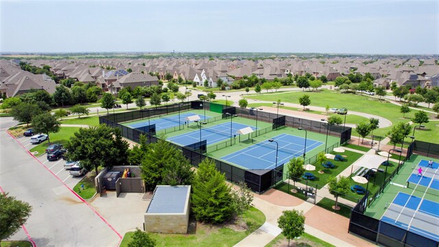 4541 Walnut Grove Ln, Prosper, TX 75078 - aerial view of residential area