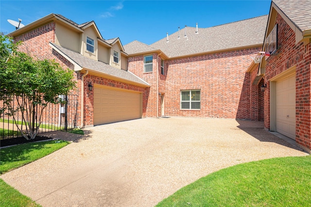 4016 Muscovy Dr, Mckinney, TX 75072 - view of front of property with concrete driveway, roof with shingles, and brick siding