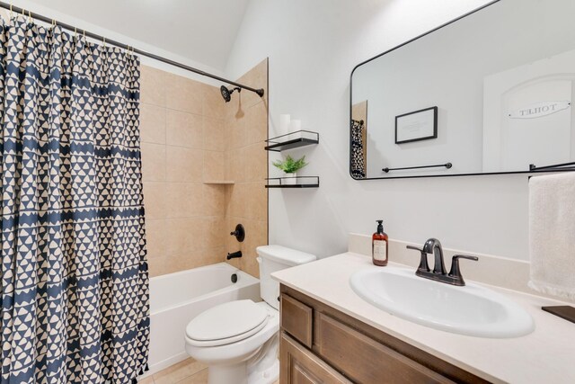 308 Pioneer Ct, Mclendon Chisholm, TX 75032 - full bathroom featuring toilet, vanity, and shower / tub combo