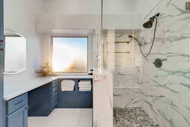 308 Pioneer Ct, Mclendon Chisholm, TX 75032 - bathroom featuring a marble finish shower