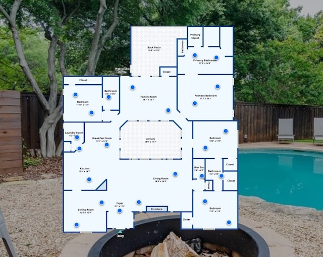 7610 Bantry Cir, Dallas, TX 75248 - home floor plan