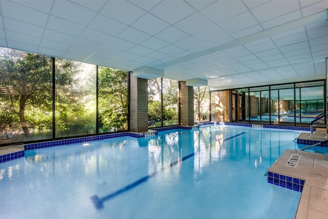view of indoor community pool