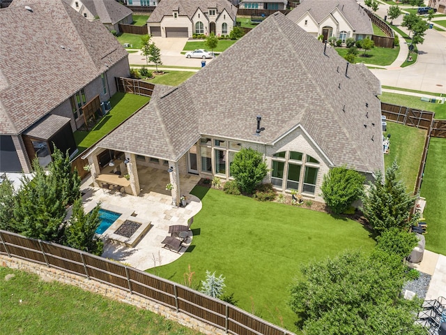 2406 Capitol Pl, Melissa, TX 75454 - aerial perspective of suburban area