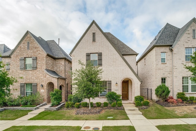 1043 Sarah St, Allen, TX 75013 - view of front of house with brick siding and roof with shingles