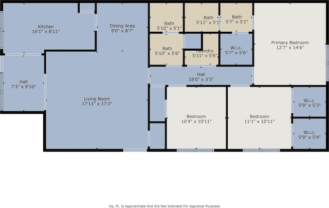 8721 N Normandale St, Fort Worth, TX 76116 - property floor plan