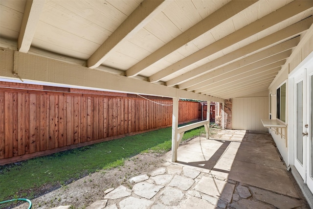 3243 Weather Vane Ln, Dallas, TX 75228 - fenced backyard with a patio