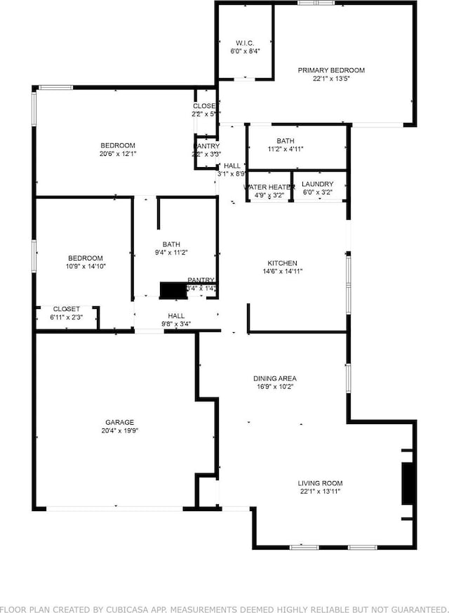 3243 Weather Vane Ln, Dallas, TX 75228 - floor plan / room layout