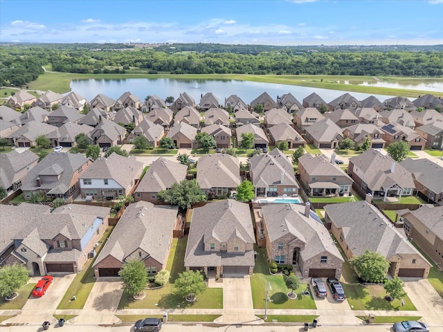 8400 Whistling Duck, Fort Worth, TX 76118 - aerial perspective of suburban area featuring a nearby body of water