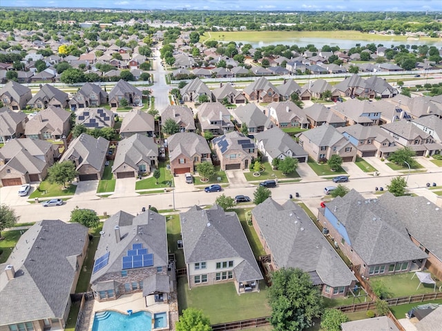 8400 Whistling Duck, Fort Worth, TX 76118 - aerial perspective of suburban area featuring a large body of water