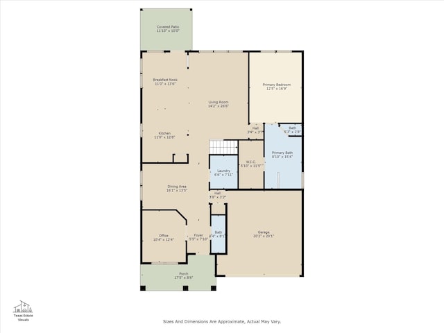 8400 Whistling Duck, Fort Worth, TX 76118 - room layout