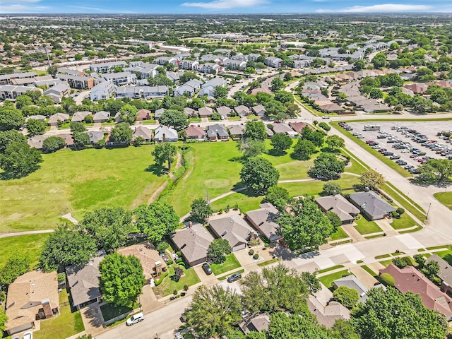 2718 Laurel Oaks Dr, Garland, TX 75044 - aerial view of property and surrounding area with nearby suburban area
