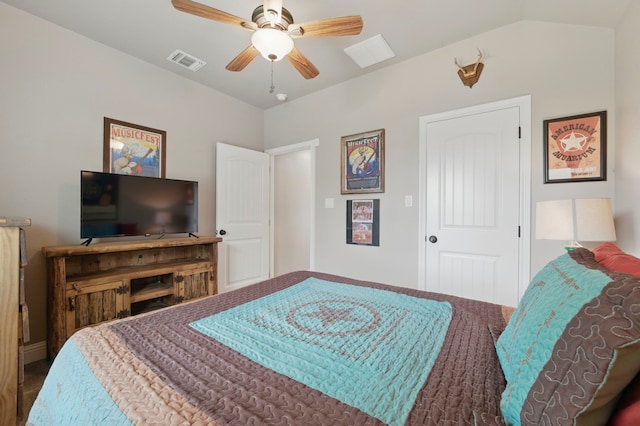 2607 Austin Dr, Granbury, TX 76048 - bedroom featuring a ceiling fan and wood finished floors