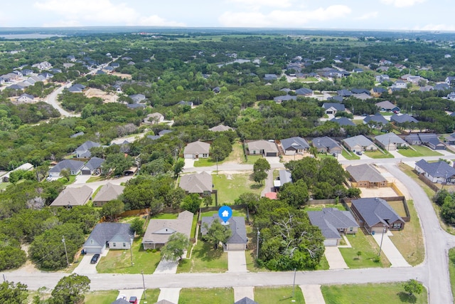 2607 Austin Dr, Granbury, TX 76048 - aerial overview of property's location featuring nearby suburban area