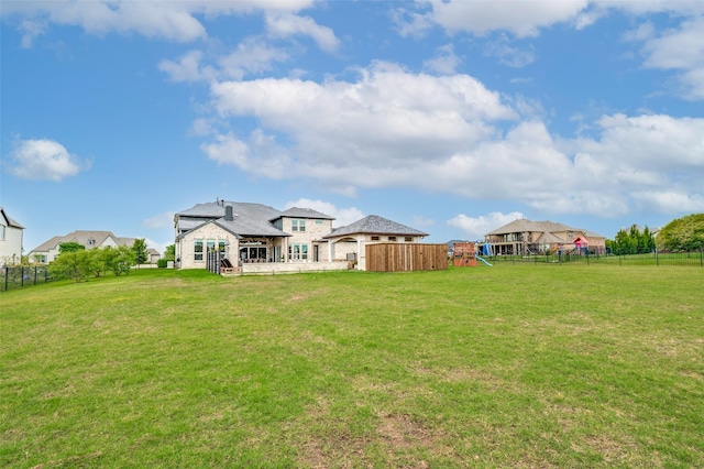 5208 Westfield Dr, Parker, TX 75002 - back of property featuring a playground
