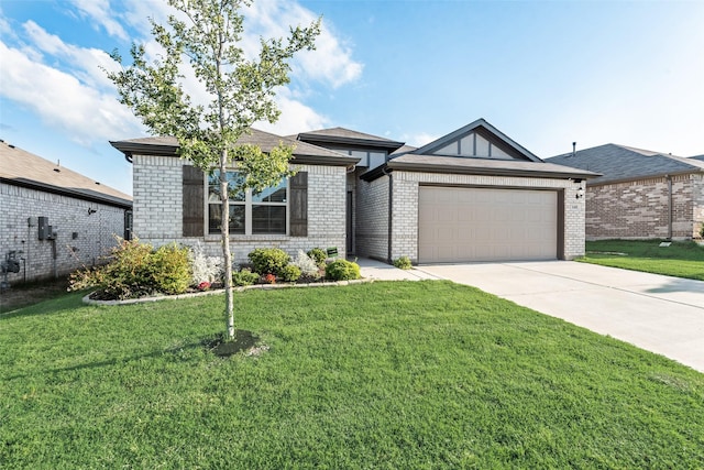 148 Greenback Trl, Fort Worth, TX 76131 - single story home with brick siding, concrete driveway, and a garage