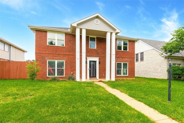 1315 Falcon Dr, Lewisville, TX 75077 - view of front of home featuring brick siding