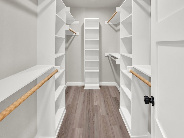 309 Rash Ln, Terrell, TX 75160 - spacious closet featuring wood finished floors