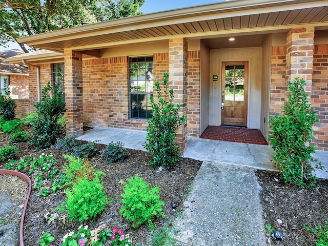 309 Rash Ln, Terrell, TX 75160 - doorway to property with brick siding