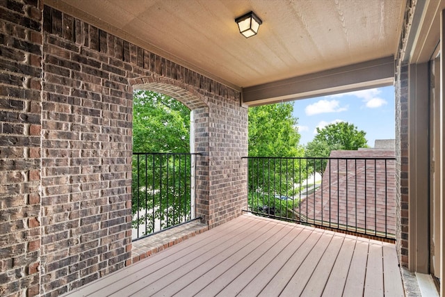 6273 El Capitan St, Fort Worth, TX 76179 - view of wooden terrace
