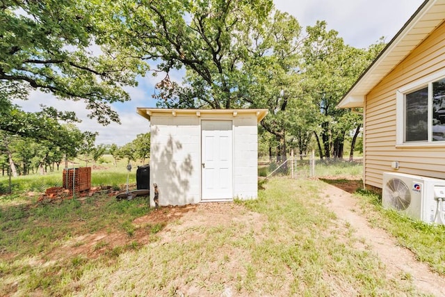 1941 State Highway 59 S, Bowie, TX 76230 - view of shed with ac unit