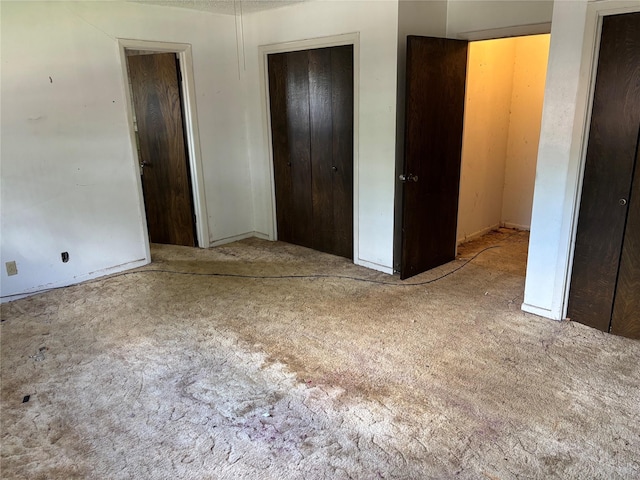 3122 Frances Dr, Denison, TX 75020 - unfurnished bedroom with carpet and a closet