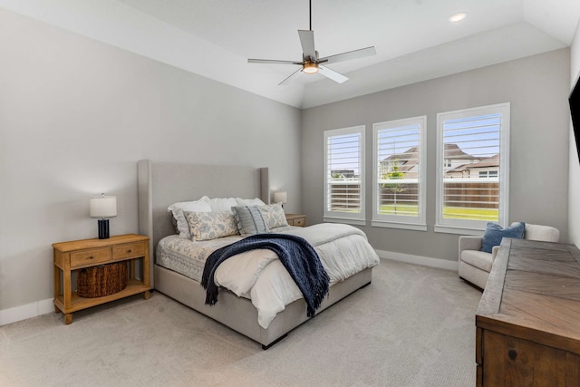 175 Stirling Dr, Argyle, TX 76226 - bedroom with light colored carpet, baseboards, and a ceiling fan