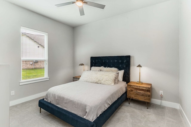 175 Stirling Dr, Argyle, TX 76226 - bedroom with carpet flooring, baseboards, and a ceiling fan