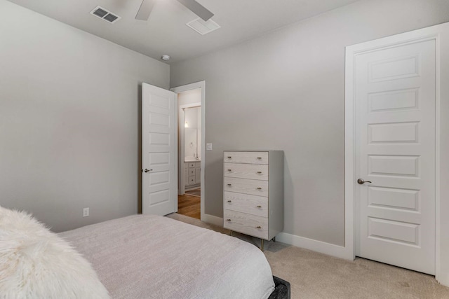 175 Stirling Dr, Argyle, TX 76226 - carpeted bedroom with baseboards and ceiling fan