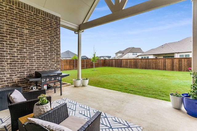 175 Stirling Dr, Argyle, TX 76226 - view of patio with area for grilling