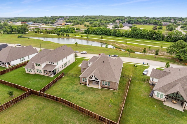 175 Stirling Dr, Argyle, TX 76226 - bird's eye view of a large body of water and a tree filled landscape