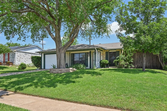 7600 Independence Dr, The Colony, TX 75056 - view of front of property with an attached garage and driveway