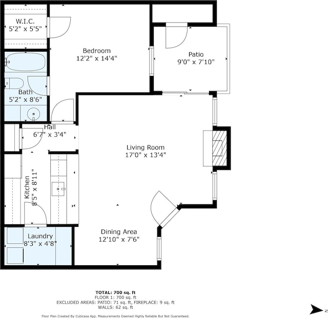 12480 Abrams Rd Unit 2801, Dallas, TX 75243 - property floor plan