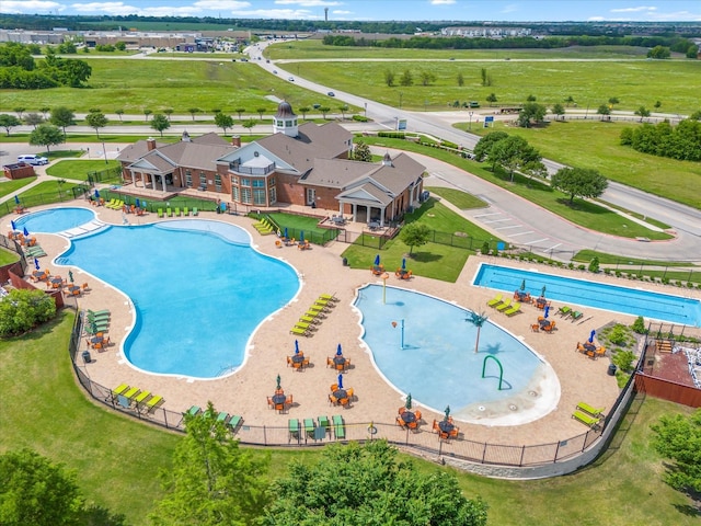223 Exploration Way, Fate, TX 75189 - community pool with fence