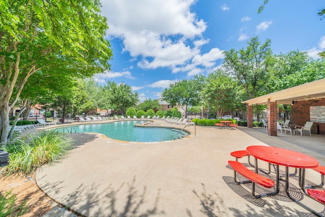 4928 Heather Glen Trl, Mckinney, TX 75070 - community pool with a patio