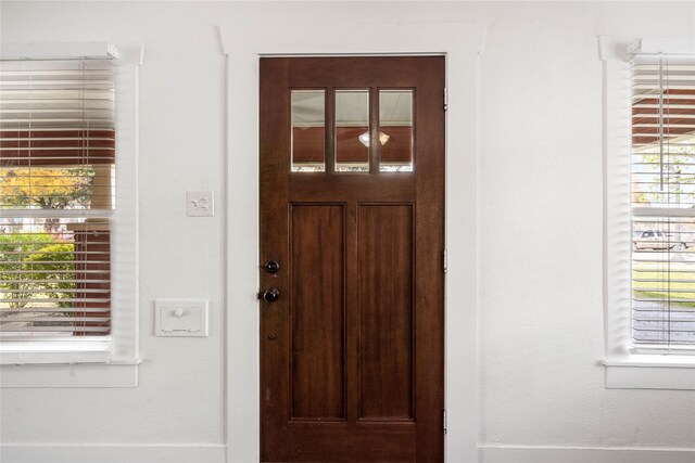 view of doorway