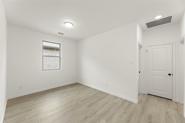 702 Roanoke, Princeton, TX 75407 - unfurnished room with light wood-style floors and baseboards