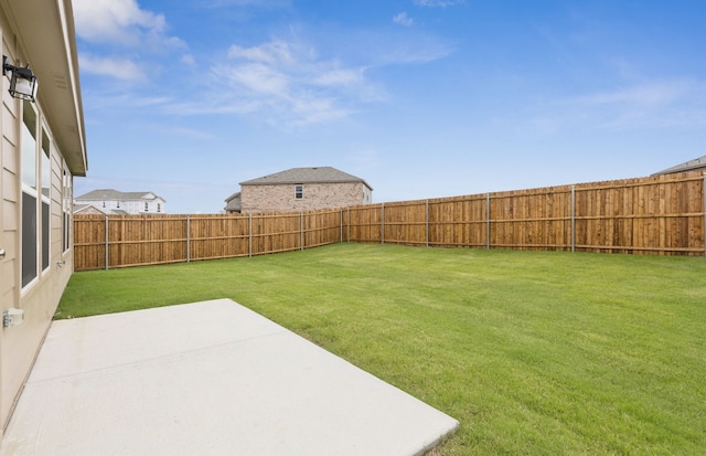 1053 Clear Dusk Ln, Forney, TX 75126 - fenced backyard featuring a patio area