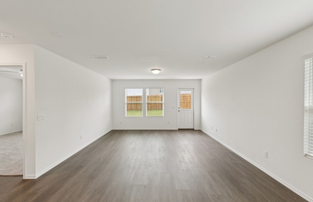 1053 Clear Dusk Ln, Forney, TX 75126 - empty room with dark wood-style flooring