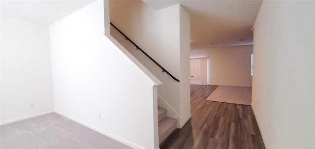 2617 Silver Leaf Ln, Anna, TX 75409 - stairway with wood finished floors and baseboards