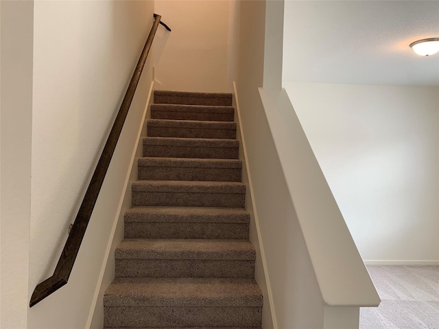 2617 Silver Leaf Ln, Anna, TX 75409 - stairway featuring carpet