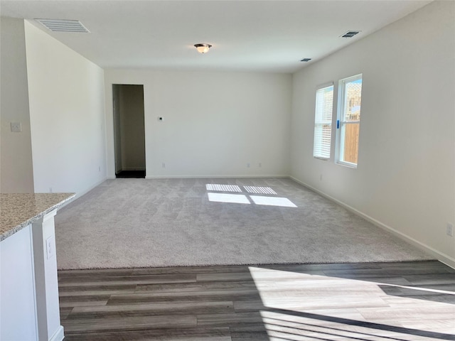 2617 Silver Leaf Ln, Anna, TX 75409 - carpeted empty room featuring wood finished floors and baseboards