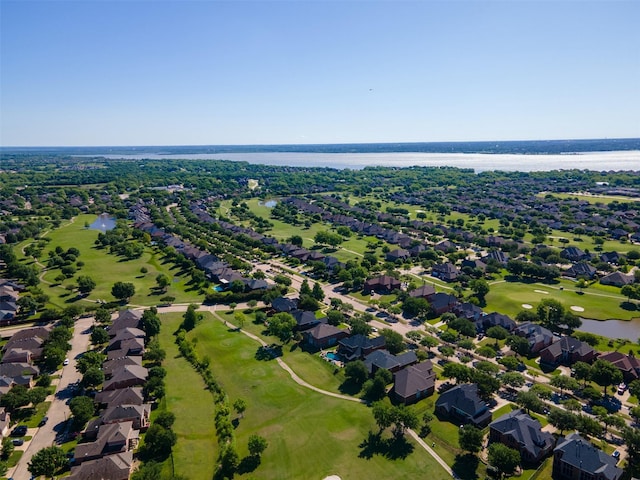 10101 Waterview Pkwy, Rowlett, TX 75089 - view of property location featuring a large body of water, nearby suburban area, and a golf course