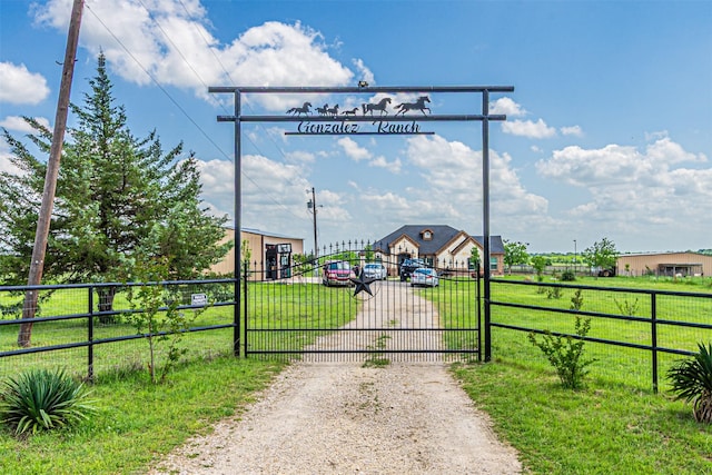 view of gate