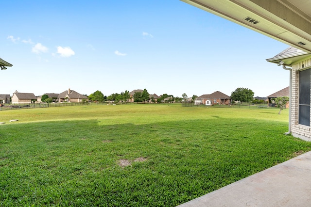 11109 Brook Green Ln, Haslet, TX 76052 - view of yard featuring a residential view