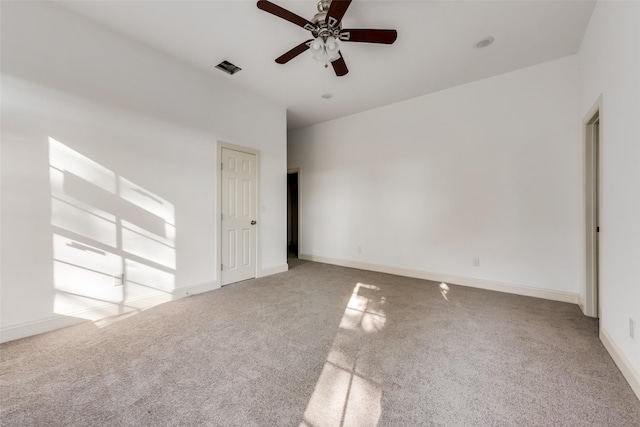 1408 Spinnaker Ln, Azle, TX 76020 - unfurnished room with carpet, ceiling fan, and baseboards