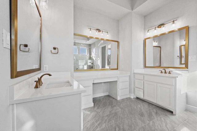 4316 Sandbrock Pkwy, Aubrey, TX 76227 - full bathroom with two vanities