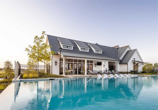 4316 Sandbrock Pkwy, Aubrey, TX 76227 - community pool featuring a patio area